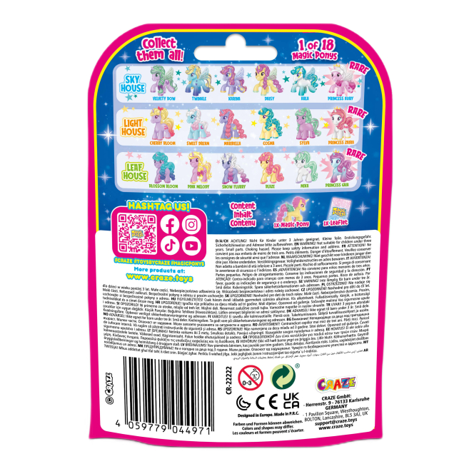 Фигурки персонажей - Фигурка-сюрприз Craze Magic ponys (44971)#2