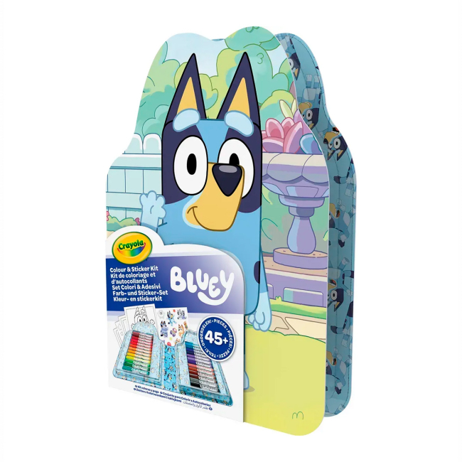Товари для малювання - Набір для малювання Crayola Bluey (04-0784)#4