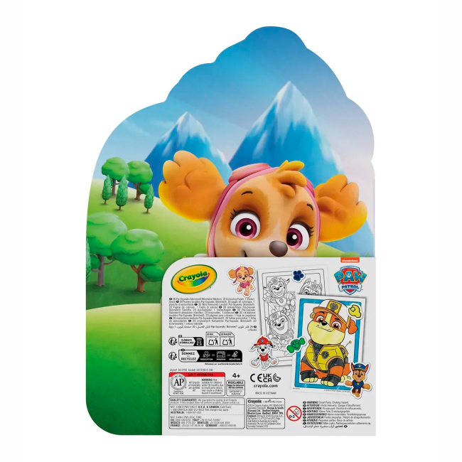 Товари для малювання - Набір для малювання Crayola Paw Patrol (04-0783)#4
