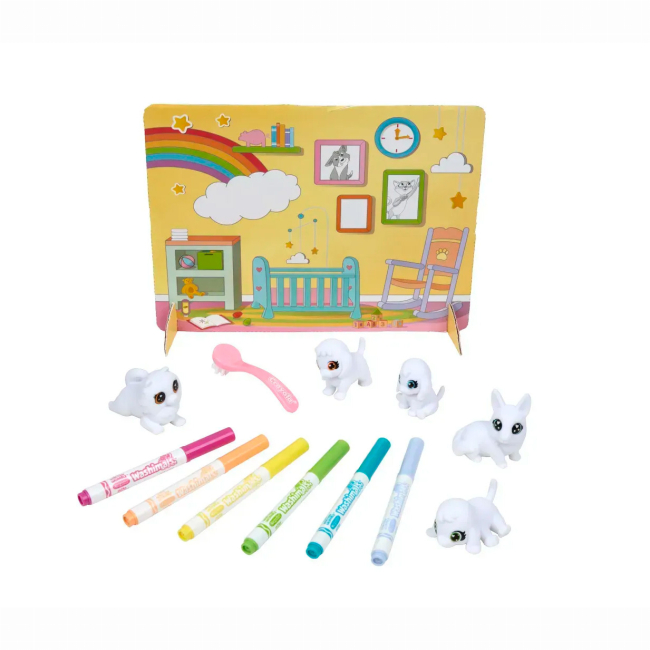 Набори для творчості - Набір для творчості Crayola Washimals Домашні тваринки (74-7516)#2