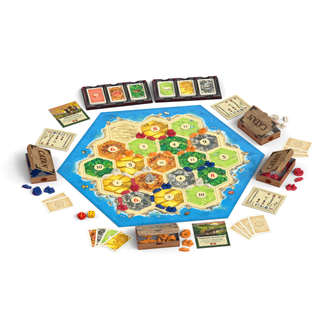 Настольные игры - Настольная игра Rozum Catan (R100UA)#2