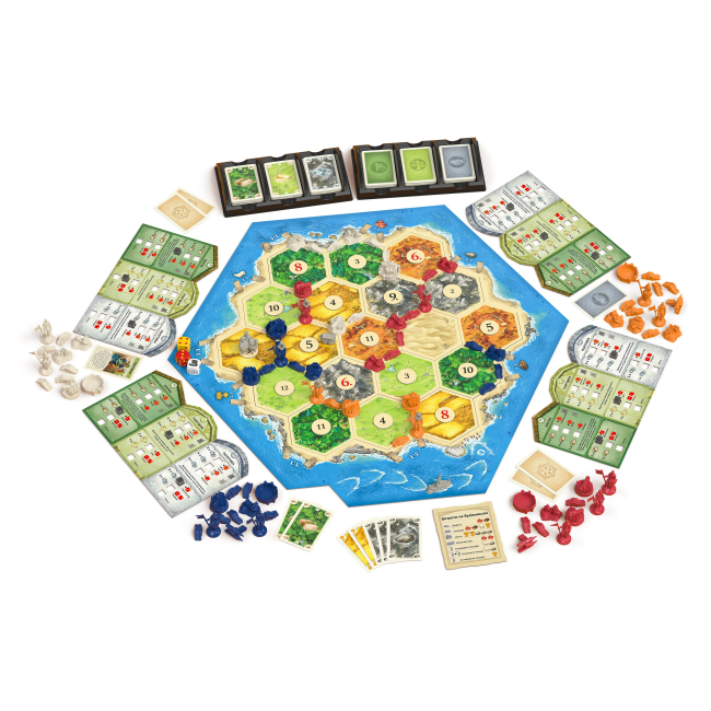 Настільні ігри - Настільна гра Rozum Catan Міста і лицарі (R104UA)#2