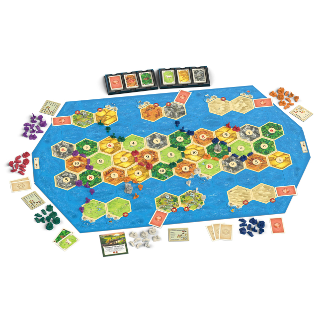 Настольные игры - Настольная игра Rozum Catan Мореплаватели. Дополнение для 5-6 игроков (R103UA)#2