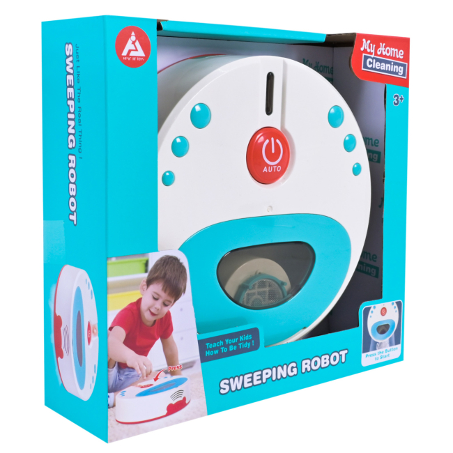 Дитячі кухні та побутова техніка - Ігровий набір Країна Іграшок Робот-пилосос (HJ606)#2