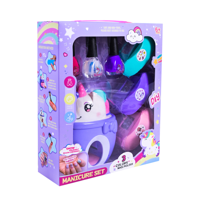 Косметика - Маникюрный набор Країна Іграшок белая (HZ062/2)#2