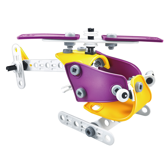 Конструкторы с уникальными деталями - Конструктор StemX Build and play 4 в 1 (73308)#3