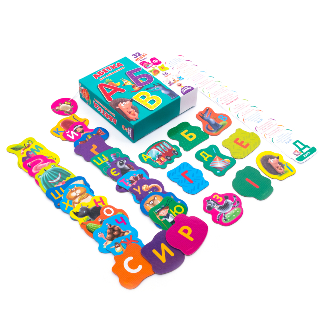 Навчальні іграшки - Навчальна гра Vladi Toys Абетка (VT2911-10)#2