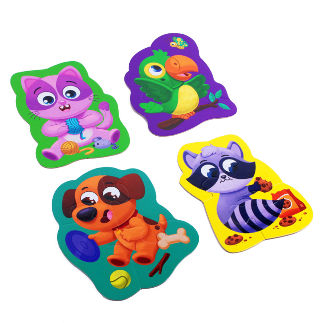 Пазли - Пазл Vladi Toys Хатні улюбленці (VT1722-25)#2