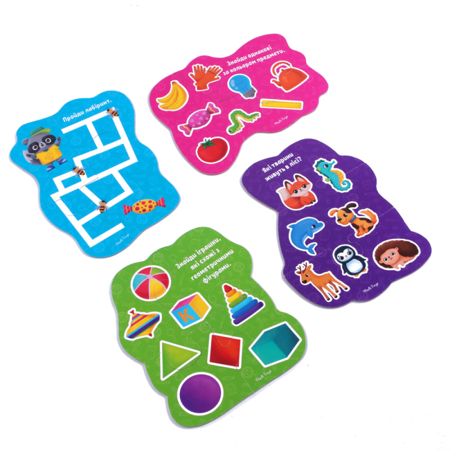 Пазли - Пазл Vladi Toys Лісові звірі (VT1722-26)#3