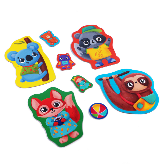 Пазлы - Пазл Vladi Toys Животные и игрушки (VT1722-27)#2