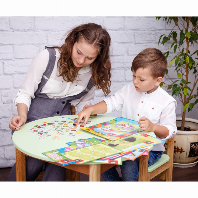 Навчальні іграшки - Магнітний набір Vladi Toys Академія розвитку (VT5412-03)#3