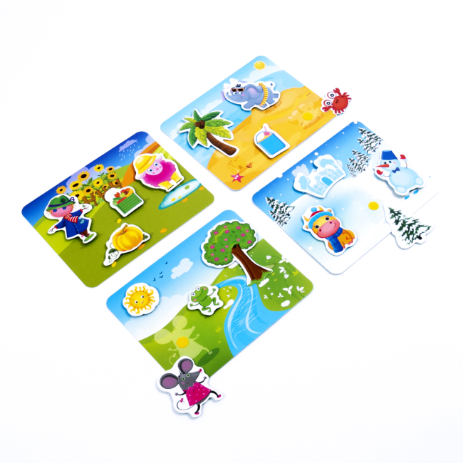 Обучающие игрушки - Обучающая игра Vladi Toys Какая пора года? (VT1302-25)#2