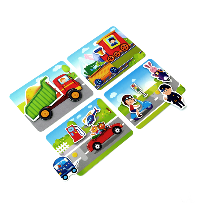 Обучающие игрушки - Обучающая игра Vladi Toys Транспорт (VT1302-28)#2