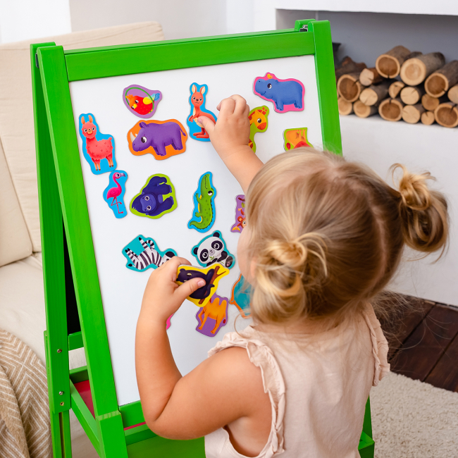 Розвивальні іграшки - Набір магнітів Vladi Toys Зоо (VT3106-25)#3