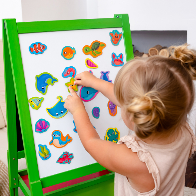 Розвивальні іграшки - Набір магнітів Vladi Toys Морські жителі (VT3106-27)#3