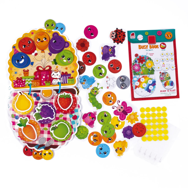 Настільні ігри - Настільна гра Roter Kafer Бізі Бук Смайлики (RK1170-04)#3