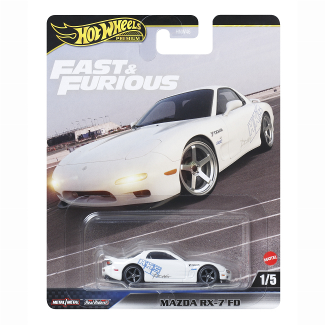 Автомодели - Автомодель Hot Wheels Fast and Furious Mazda RX-7 FD (HNW46/JBL93)#4