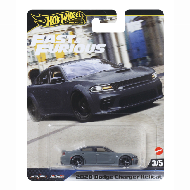 Автомоделі - Автомодель Hot Wheels Fast and Furious 2020 Dodge Charger Hellcat (HNW46/JBL96)#5