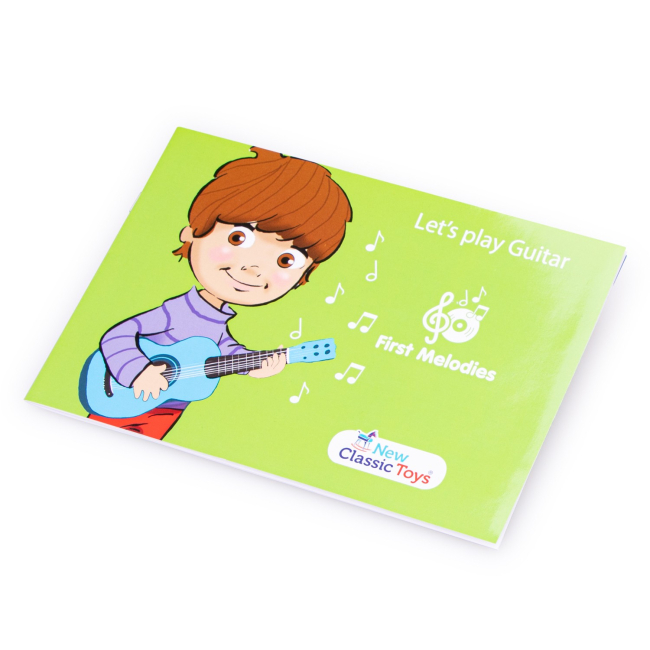 Музичні інструменти - Музичний інструмент New classic toys Гітара де Люкс червона (10303)#3