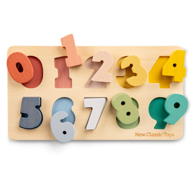 Обучающие игрушки - Обучающий пазл New classic toys Числа от 0 до 9 (10542)#2