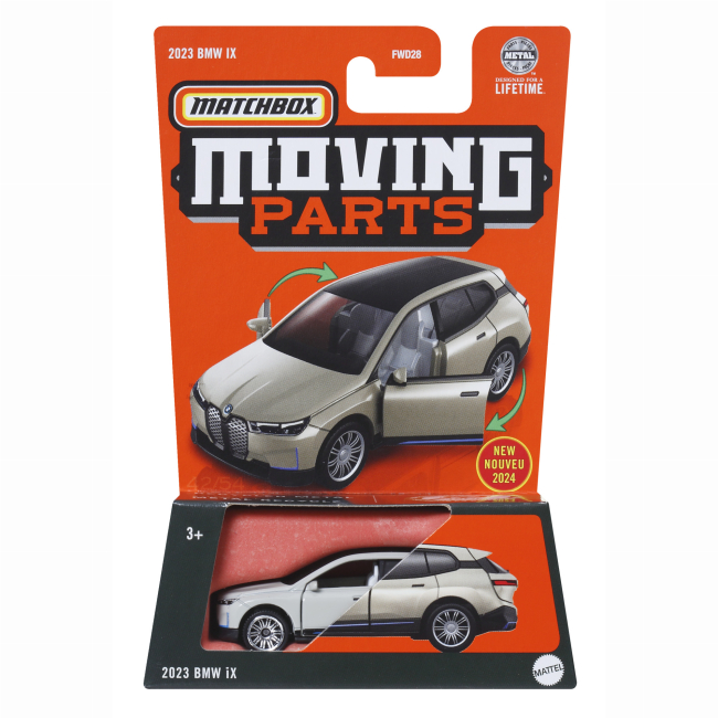 Автомодели - Автомодель Matchbox Moving parts 2023 BMW iX (FWD28/HVM89)#4