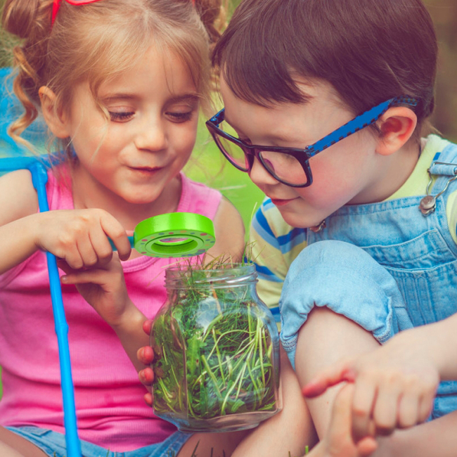 Наукові ігри, фокуси та досліди - Збільшувальне скло Mideer Гусениця (MD0112)#5