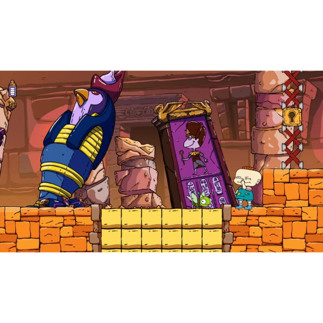 Товари для геймерів - Гра консольна Nintendo Switch Rugrats Adventures in Gameland Невгамовні картридж (5056635608130)#6