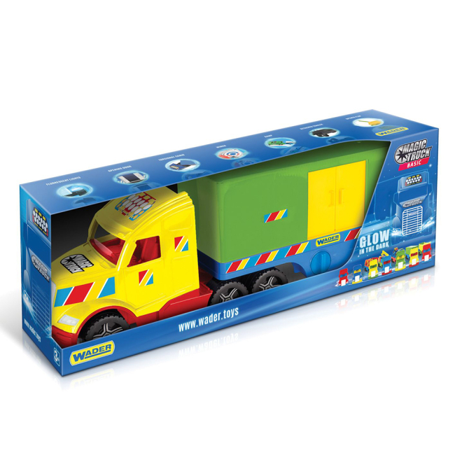 Транспорт и спецтехника - Игровой набор Wader Magic Truck Basic Фургон (36311)#2