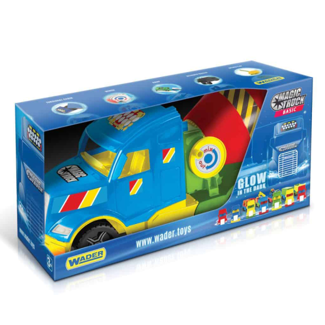 Транспорт и спецтехника - Игровой набор Wader Magic Truck Basic Бетоносмеситель (36341)#2