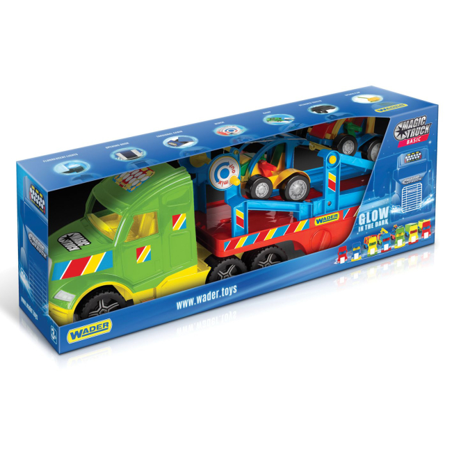 Транспорт и спецтехника - Игровой набор Wader Magic truck Technic с авто-багги (36351)#2