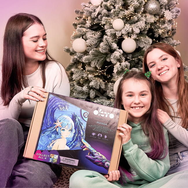 Наборы для творчества - Набор для творчества OKTO 3D картина Manga Вода (20037)#3