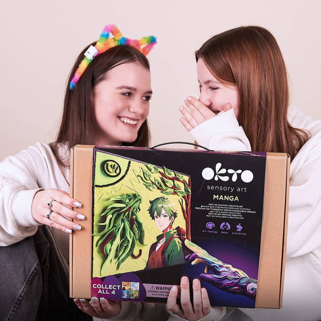 Наборы для творчества - Набор для творчества OKTO 3D картина Manga Земля (20038)#3