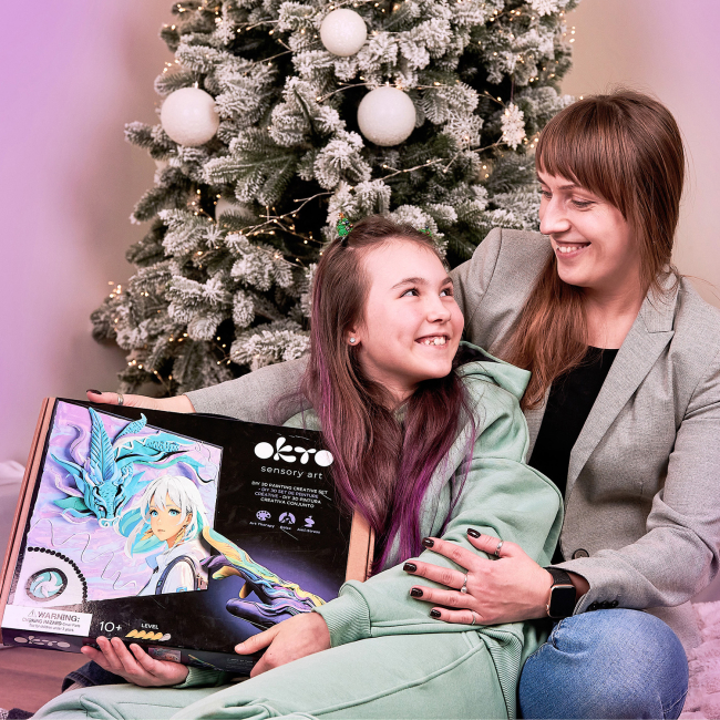 Набори для творчості - Набір для творчості OKTO 3D картина Manga Повітря (20040)#3