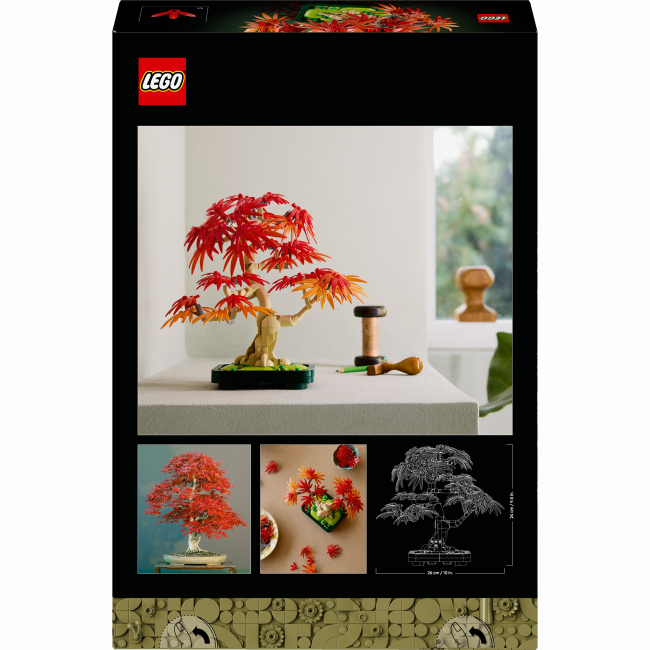 Конструкторы LEGO - Конструктор LEGO Botanicals Бонсай из японского красного клена (10348)#3