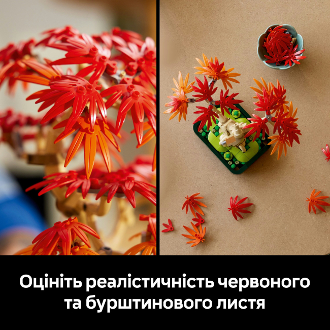 Конструкторы LEGO - Конструктор LEGO Botanicals Бонсай из японского красного клена (10348)#7