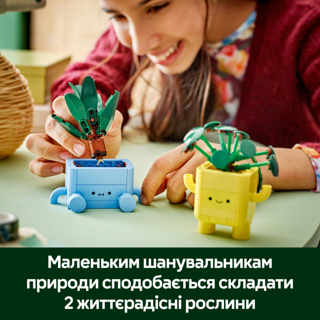 Конструкторы LEGO - Конструктор LEGO Botanicals Счастливые растения (10349)#6