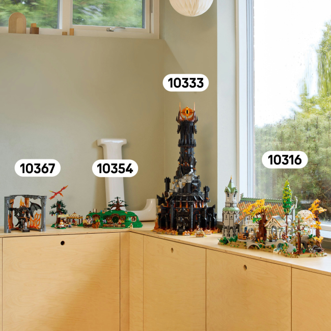 Конструкторы LEGO - Конструктор LEGO Icons Властелин колец: Балрог. Книжный уголок (10367)#10