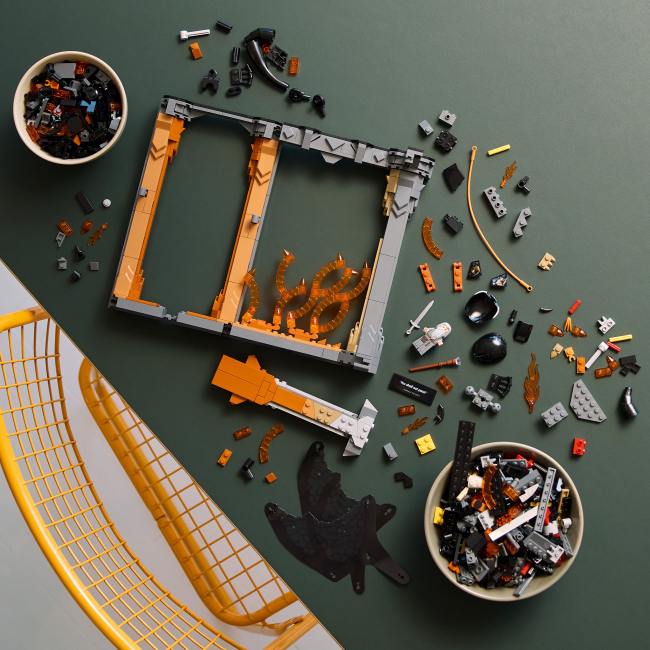 Конструктори LEGO - Конструктор LEGO Icons Володар перснів: Балроґ. Книжковий куточок (10367)#4