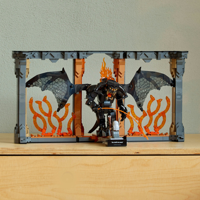 Конструктори LEGO - Конструктор LEGO Icons Володар перснів: Балроґ. Книжковий куточок (10367)#9