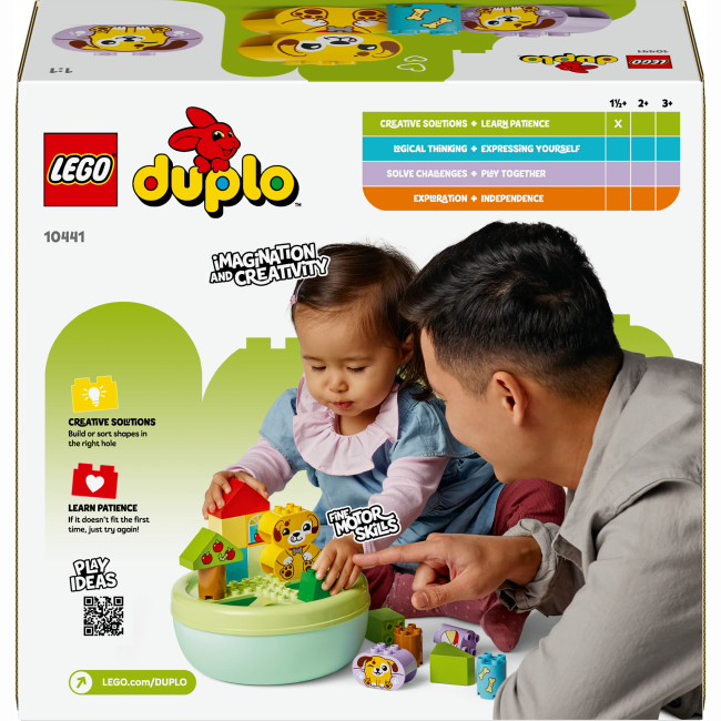 Конструктори LEGO - Конструктор LEGO DUPLO My First Сортувальник фігур: будинок для цуценят (10441)#3