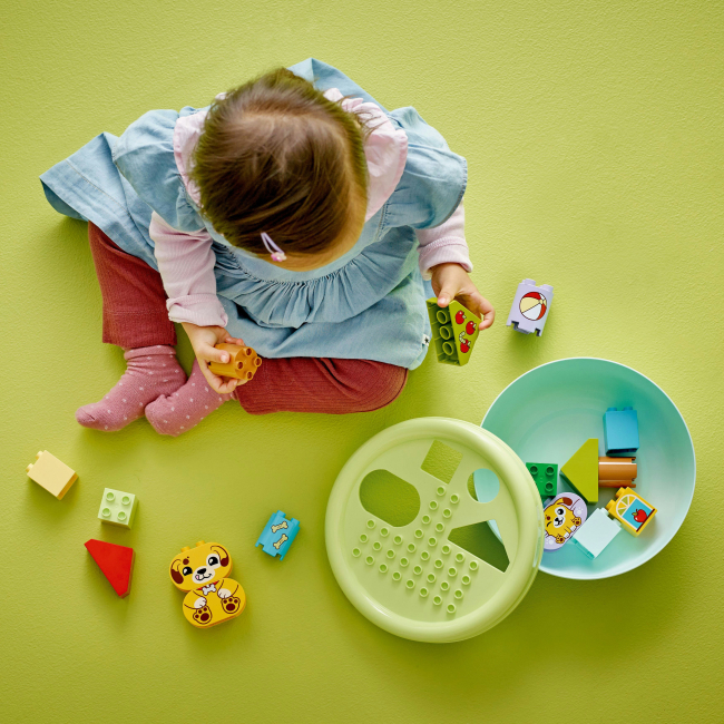 Конструктори LEGO - Конструктор LEGO DUPLO My First Сортувальник фігур: будинок для цуценят (10441)#4