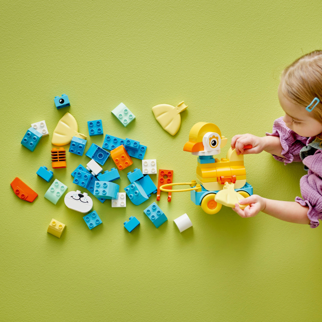 Конструкторы LEGO - Конструктор LEGO DUPLO Животные на колесах 3 в 1 (10448)#4