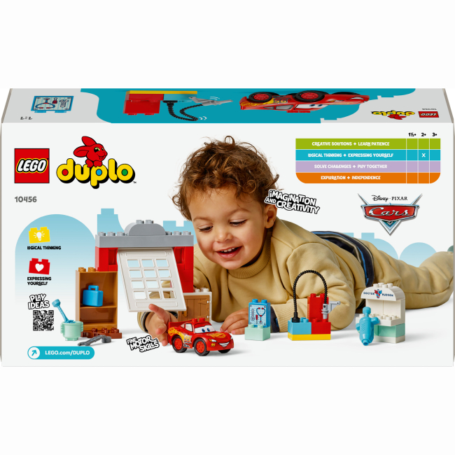 Конструктори LEGO - Конструктор LEGO DUPLO Disney і Pixar Тачки Візит МакКвіна в гараж Дока (10456)#3