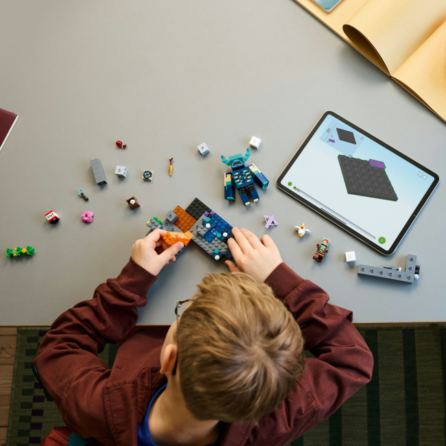 Конструктори LEGO - Конструктор LEGO Minecraft Зустріч із Боронителем (21274)#4