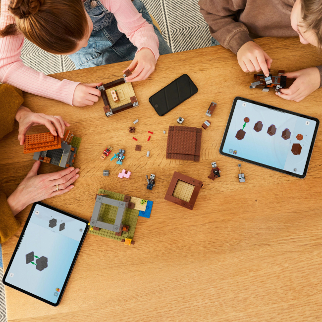 Конструктори LEGO - Конструктор LEGO Minecraft Аванпост розбійників та спустошувач (21278)#4