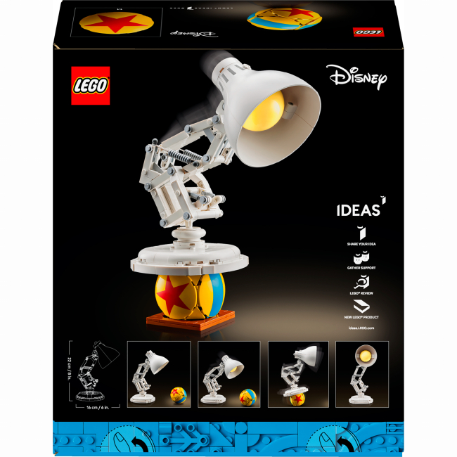 Конструктори LEGO - Конструктор LEGO Ideas Disney Pixar Luxo Jr. (21357)#3
