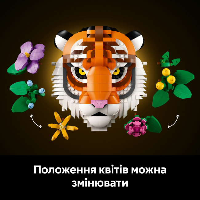 Конструкторы LEGO - Конструктор LEGO Art Коллекция фауны - Тигр (31217)#7