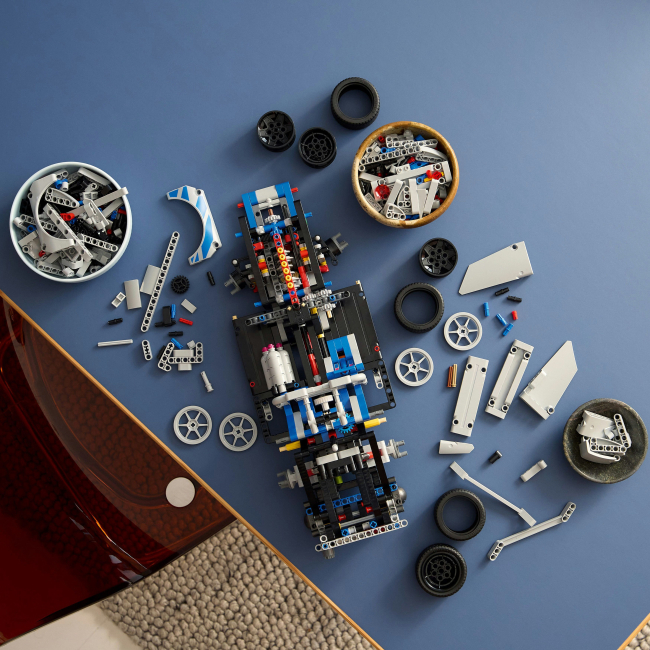 Конструкторы LEGO - Конструктор LEGO Technic Двойной форсаж Автомобиль Nissan Skyline GT-R (R34) (42210)#4