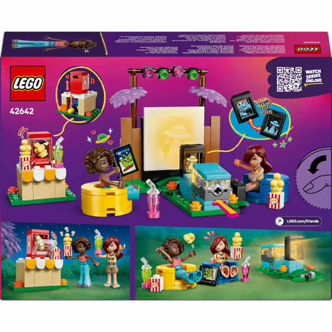 Конструкторы LEGO - Конструктор LEGO Friends Вечер кино с друзьями (42642)#3