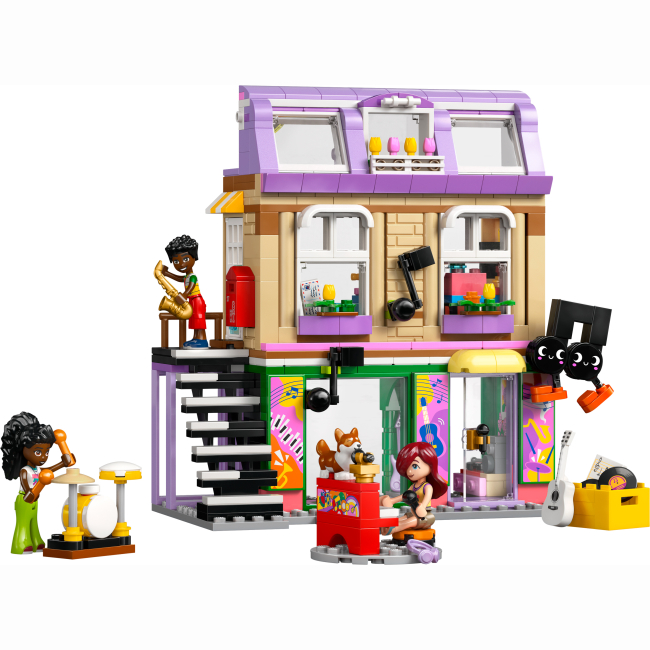 Конструкторы LEGO - Конструктор LEGO Friends Музыкальный магазин и квартира (42653)#2